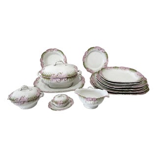 Porcelain Dinner Service Vista Alegre, Set of 86 For Sale