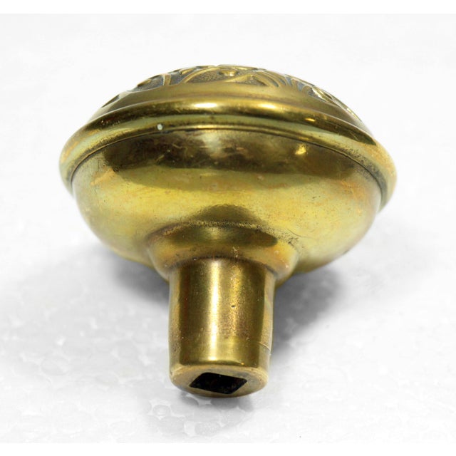 Lockwood Wrought Bronze Four Fold Vernacular Cairo Door Knob For Sale - Image 4 of 5