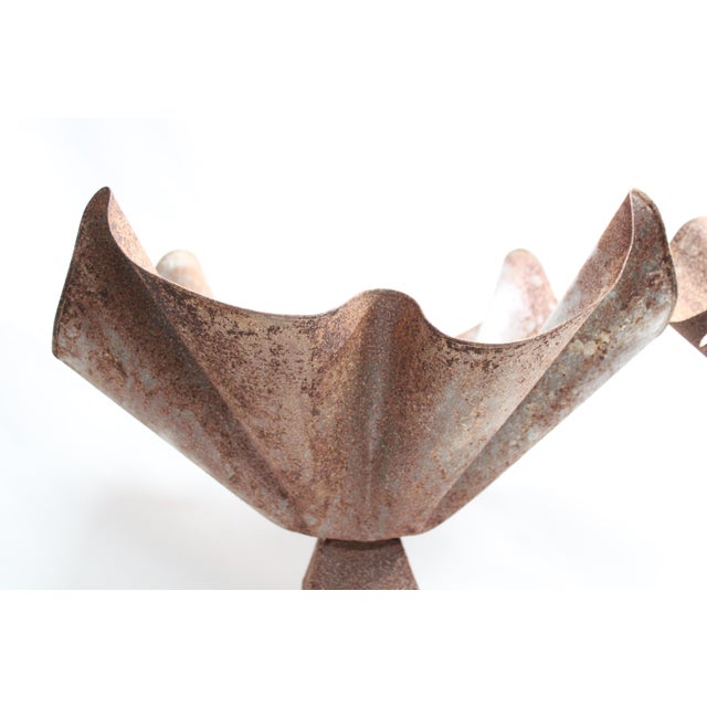 Handkerchief Planter on Pedestal For Sale - Image 4 of 11