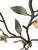 Metal Vintage Large Italian Tole Espalier / Espaliered Orange Citrus Tree Wall Sconce / Candle Holder Sculpture For Sale - Image 7 of 8