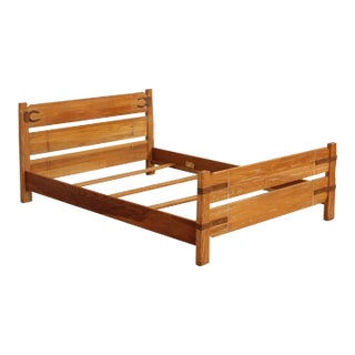 Brandt Ranch Oak Slatted Full Bed For Sale