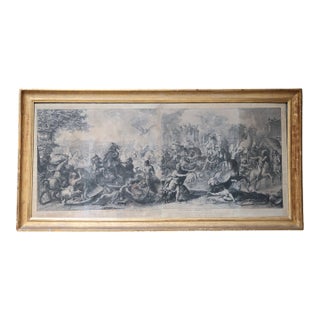 17th Century French Empire of the World Engraving For Sale