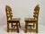 Vintage Brutalist Fish Bone Dining Chairs in Oak, 1970s, Set of 6 For Sale - Image 12 of 18