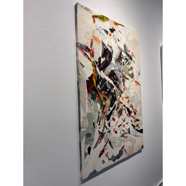 Abstract Contemporary Abstract Collage by Kuna Na For Sale - Image 3 of 3