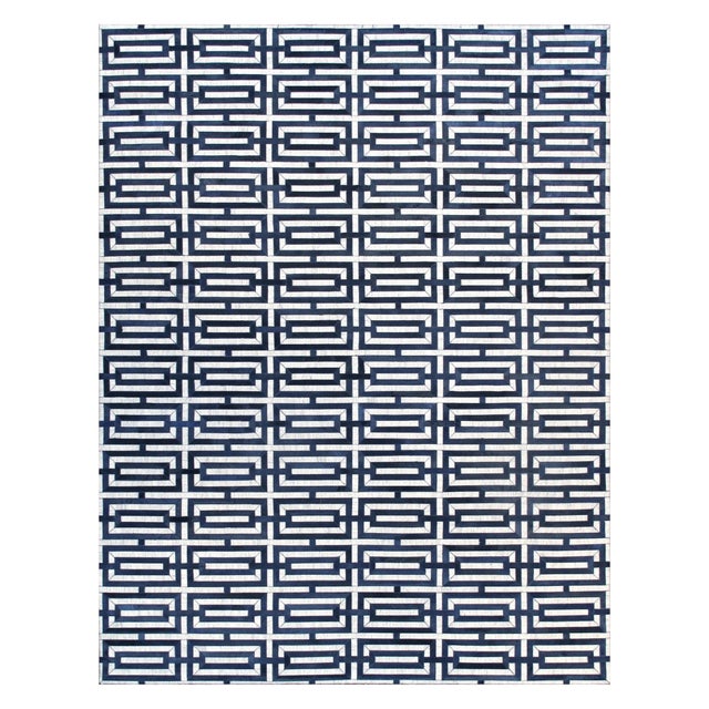 Galaxy Cowhide Silver Area Rug, 8' 0'' X 10' 0'' For Sale In New York - Image 6 of 6