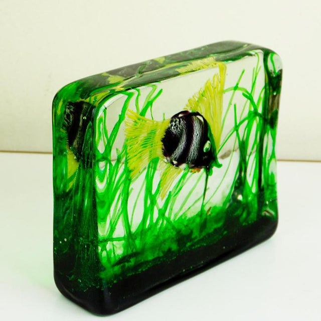 Murano Glass Aquarium by Riccardo Licata for Gino Cenedese, Italy, 1960s For Sale - Image 3 of 11