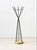 Italian Rotating Umbrella Stand with Brass Elements, Italy, 1950s For Sale - Image 9 of 11