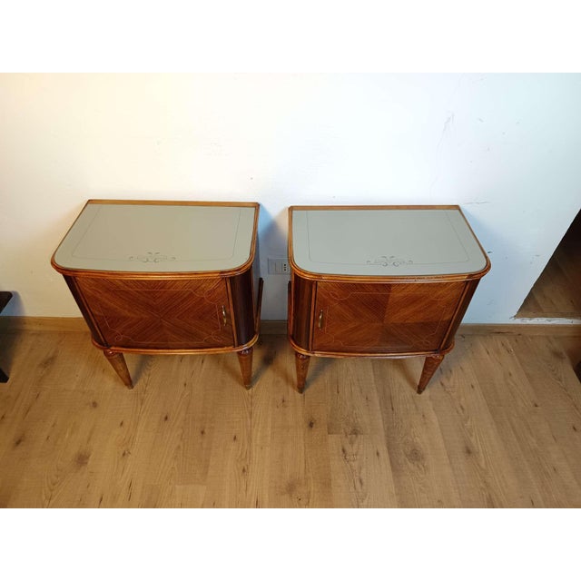 Bedside Tables, 1950s, Set of 2 For Sale - Image 16 of 18
