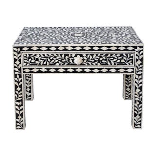 Indian Bone Inlaid NightStand For Sale
