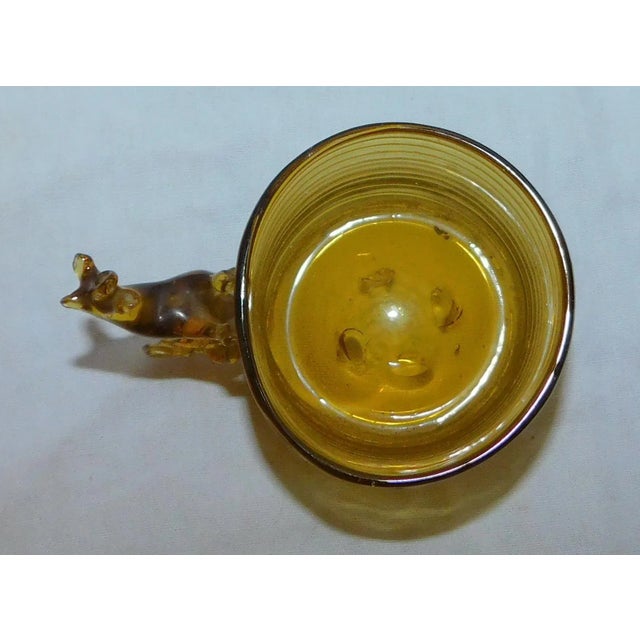 Late 19th Century Late 19th Century Antique Glass Child's Mug For Sale - Image 5 of 6