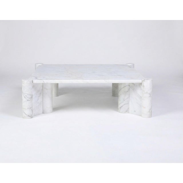 Mid-Century Modern Gae Aulenti “Jumbo” Marble Coffee Table for Knoll International, Italy 1970 For Sale - Image 3 of 6