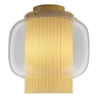 Manila C GR Golden Matte Celling Lamp by Sebastian Herkner for Parachilna For Sale