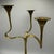 Large Three-Light Candlestick in Brass by Kurt Jesch for Fratelli Tonini, Italy, 1960s For Sale - Image 12 of 16