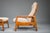 1960s Mid-Century Modern Danish Chairs and Ottoman in Teak from HS Design, 1960s, Set of 3 For Sale - Image 5 of 12