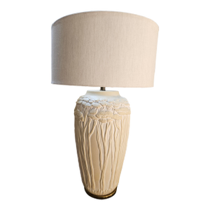 Vintage Chapman Art Nouveau Pottery Lamp in Craftsman Style