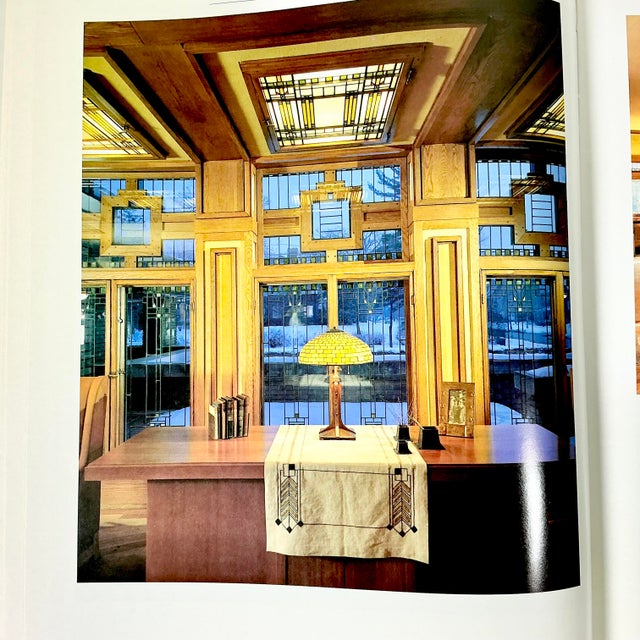 1991 Arts & Crafts Americana Frank Lloyd Wright Coffee Table Book. For Sale - Image 13 of 18
