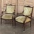 Pair of 19th Century French Louis XVI Walnut Armchairs ~ Fauteuils For Sale - Image 4 of 17