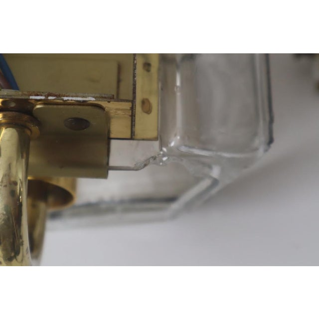 Hollywood Regency Hand-Blown Iron Ring Lamp from Limburg, 1970s For Sale - Image 3 of 10