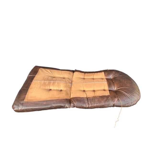 1960s Rykken & Co. Norwegian Scandinavian Swivel Reclining Lounge Chair With Ottoman For Sale - Image 12 of 17