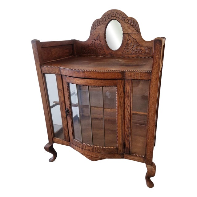Tea Cabinet in Oak For Sale