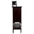 Antique Early 20th Century English Edwardian Mahogany Display Cabinet Vitrine For Sale - Image 6 of 11