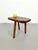 Vintage French 3-Legged Milking Stool in Oak, 1950s For Sale - Image 6 of 9
