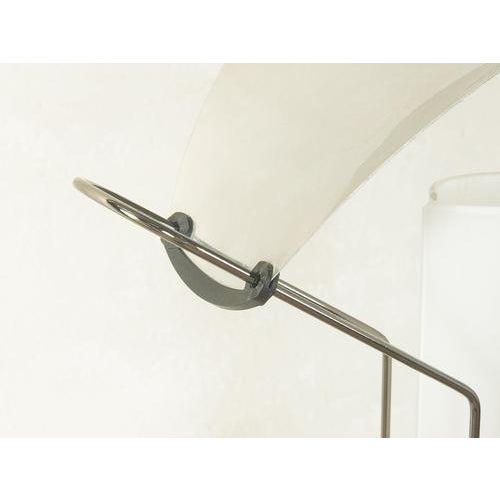 Black Palio Table Lamp in Opal Glass from Arteluce For Sale - Image 8 of 10