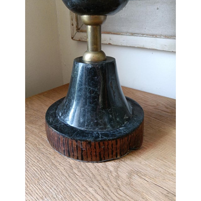 Stone Art Deco Table Lamps by Paul Maitland-Smith for Maitland Smith, 1980s, Set of 2 For Sale - Image 7 of 18