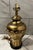 Mid-Century Modern MCM Brass Scallop Design Table Lamp For Sale - Image 3 of 9