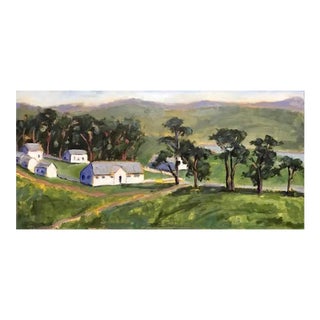 Pierce Point Ranch Oil Painting For Sale