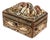 Victorian Shell Encrusted Box With Mirror and Pincushion Interior, 19th Century For Sale