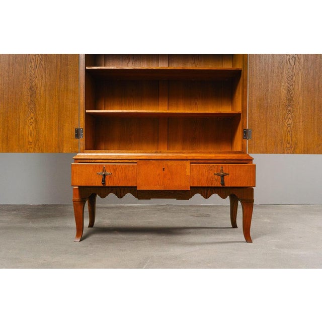 Art Nouveau Linen Wardrobe For Sale - Image 16 of 18