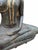 Figurative Vintage Thai Gilt Bronze Seated Buddha Sculpture in Earth-Touching Mudra For Sale - Image 3 of 10
