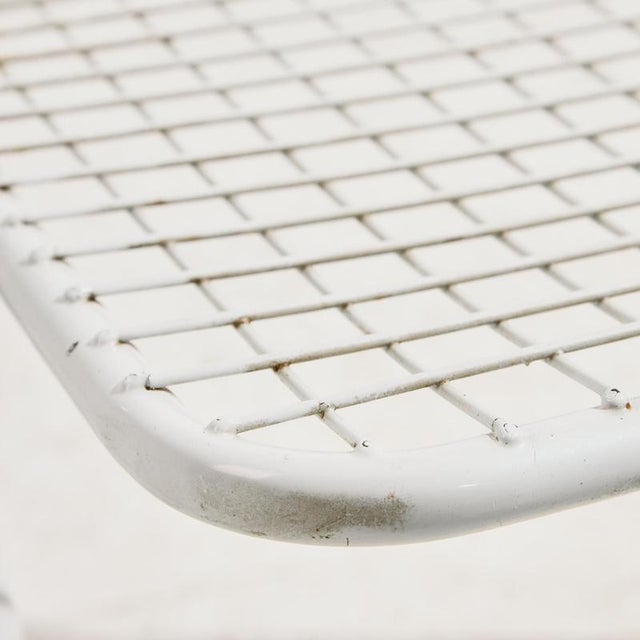 Beige Vintage Folding Chair in Metal by Niels Gammelgaard for Ikea, 1970s For Sale - Image 8 of 13