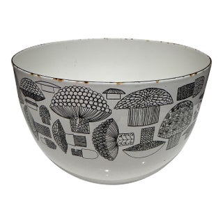 Finel Arabia Tatti Mushroom Bowl Enamelware Kaj Franck Esteri Tomula 2 For Sale