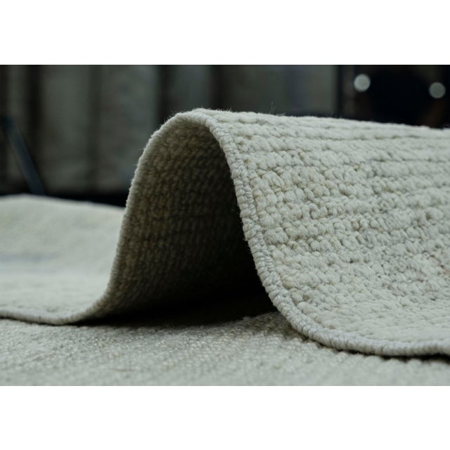 Gray Turkish Oushak Rug 7'11" x 10'3" #18693 For Sale - Image 8 of 8