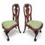 Vintage Queen Anne Style Carved Mahogany Dining Chairs - Set of 12 For Sale - Image 4 of 8