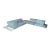 5 Piece Outdoor Mah Jong Sofa Set by Hans Hopfer for Roche Bobois For Sale