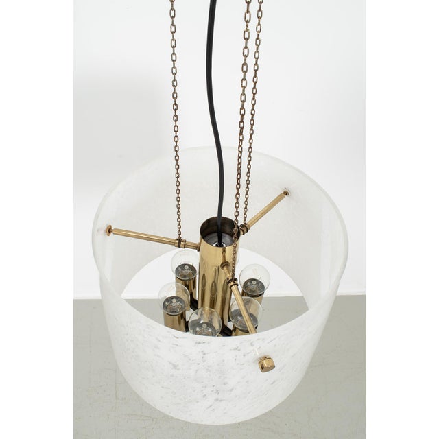Metal Hanging Lamp from Glashütte Limburg For Sale - Image 7 of 14