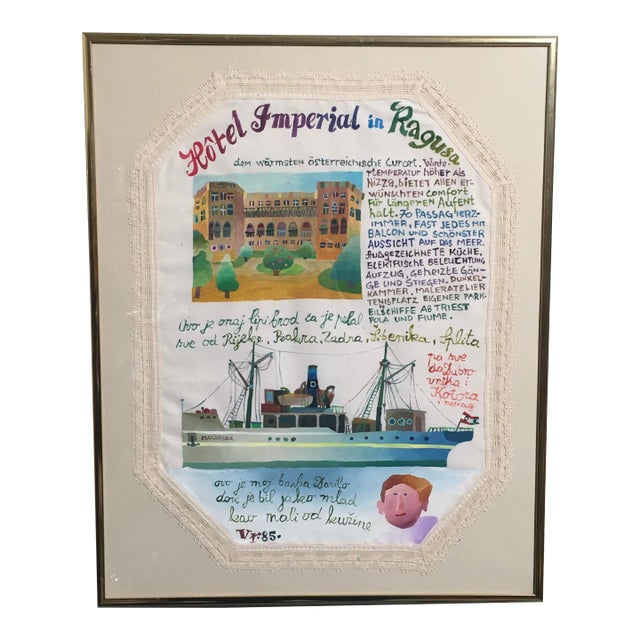 1985 Vjekoslav Vojo Radoičić Hotel Imperial Dubrovnik Ragusa Croatia For Sale