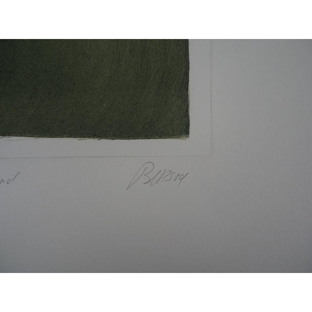 Erik Bersou, Face with No Look, Etching For Sale - Image 5 of 8