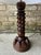 Mid-Century Modern 1940s Charlies Dudouyt Wooden Table Lamp, France For Sale - Image 3 of 14
