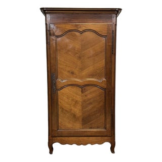 Louis XV Cherrywood Bonnetière, 19th Century For Sale