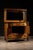 Antique Empire Revival Oak Clawfoot Sideboard With Mirror For Sale - Image 4 of 11