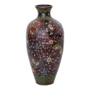 Antique Chinese Cloisonne Vase