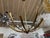 Sciolari, Roma Italian Modern Brass Chandelier For Sale - Image 4 of 10