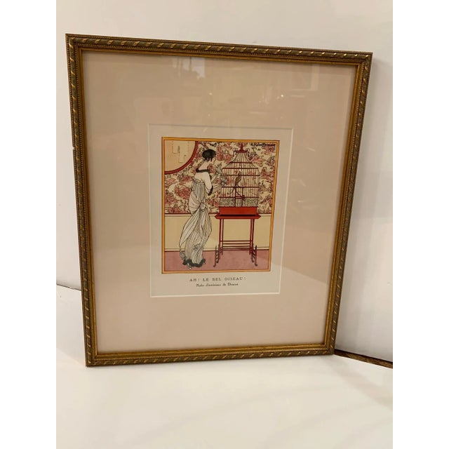 Paper Gazette Du Bon Ton Illustration Print For Sale - Image 7 of 9