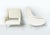 Vintage Italian Armchairs with Brass Feet and Bouclé Upholstery, 1970s, Set of 2 For Sale - Image 3 of 11