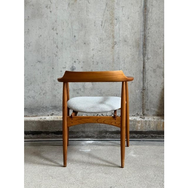 1950s ST-750 Armchair by Arne Wahl Iversen for Niels Eilersen, Denmark, 1950s For Sale - Image 5 of 9
