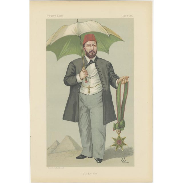 Unknown, Society & Power, 1883, Paper, Set of 6 For Sale - Image 9 of 11